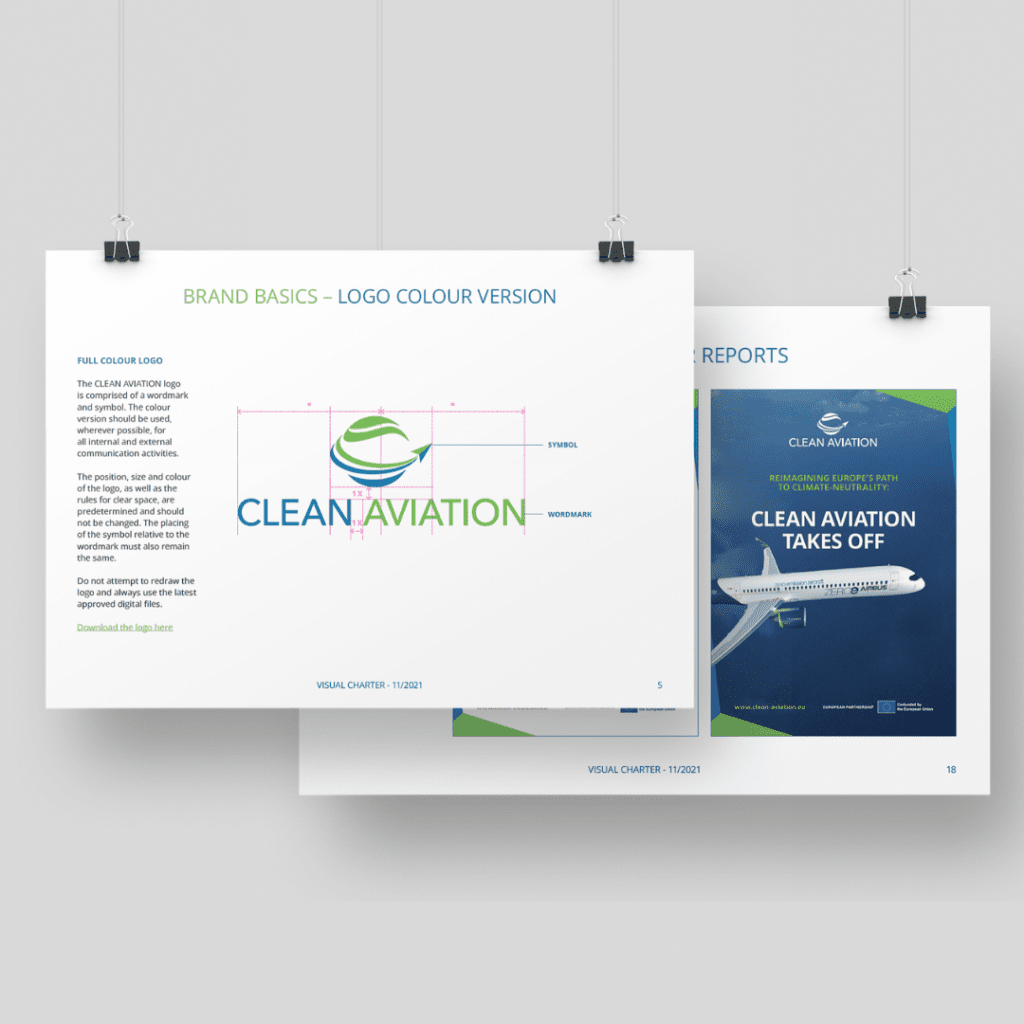 Clean Aviation - Branding